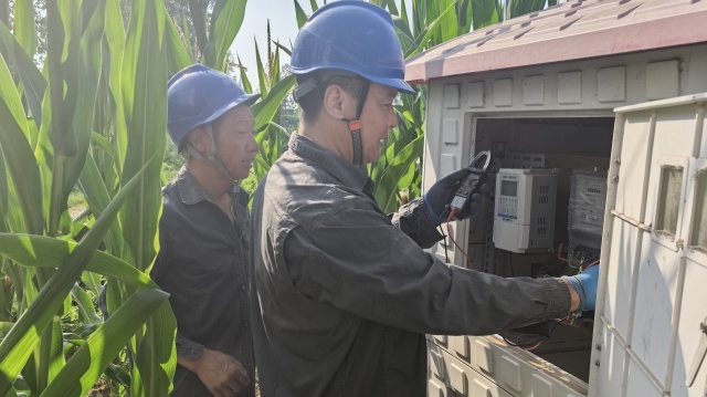 國網泌陽縣供電公司：排查農田機井設施 護航夏糧灌溉用電