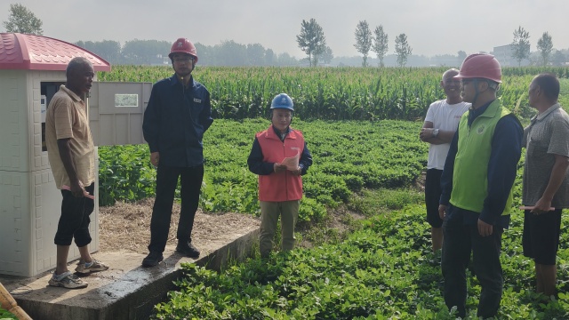 國網新蔡縣供電公司：黨建引領工會聯動 抗旱保電守護民生