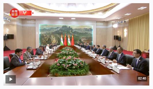 習近平會見印度總理莫迪