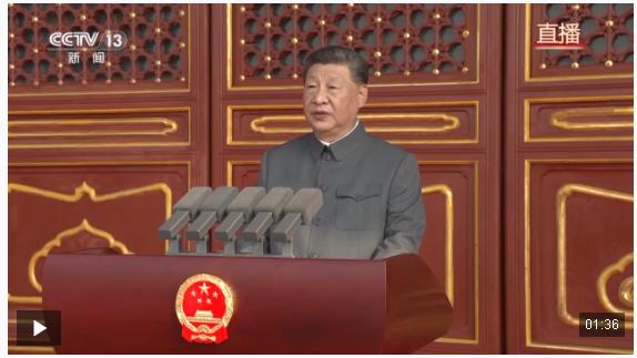 習近平：維護共同安全 消弭戰爭根源 不讓歷史悲劇重演！