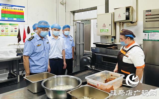 駐馬店市市場監管局經濟開發區分局開展校園食品安全檢查