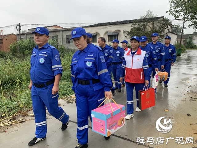 雙節慰問抗戰老兵 天中救援隊別樣慶周年