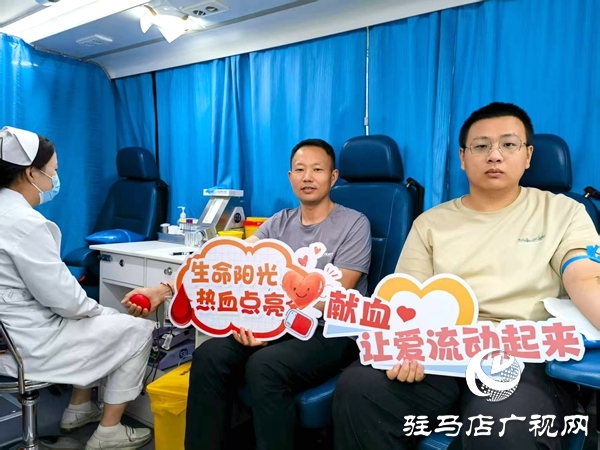 平輿縣雙廟鎮:干部群眾踴參與 無償獻血顯擔當