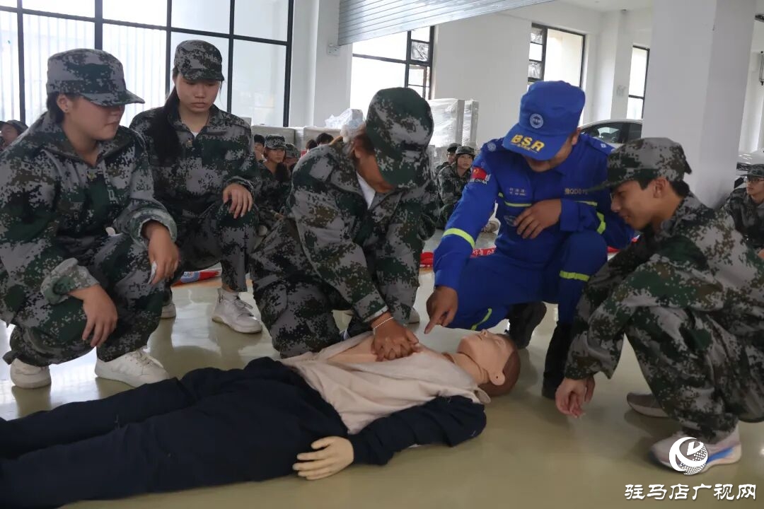 正陽縣紅十字會:急救知識進校園