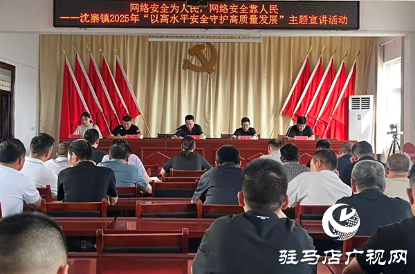 沈寨鎮開展國家網絡安全宣傳周主題活動