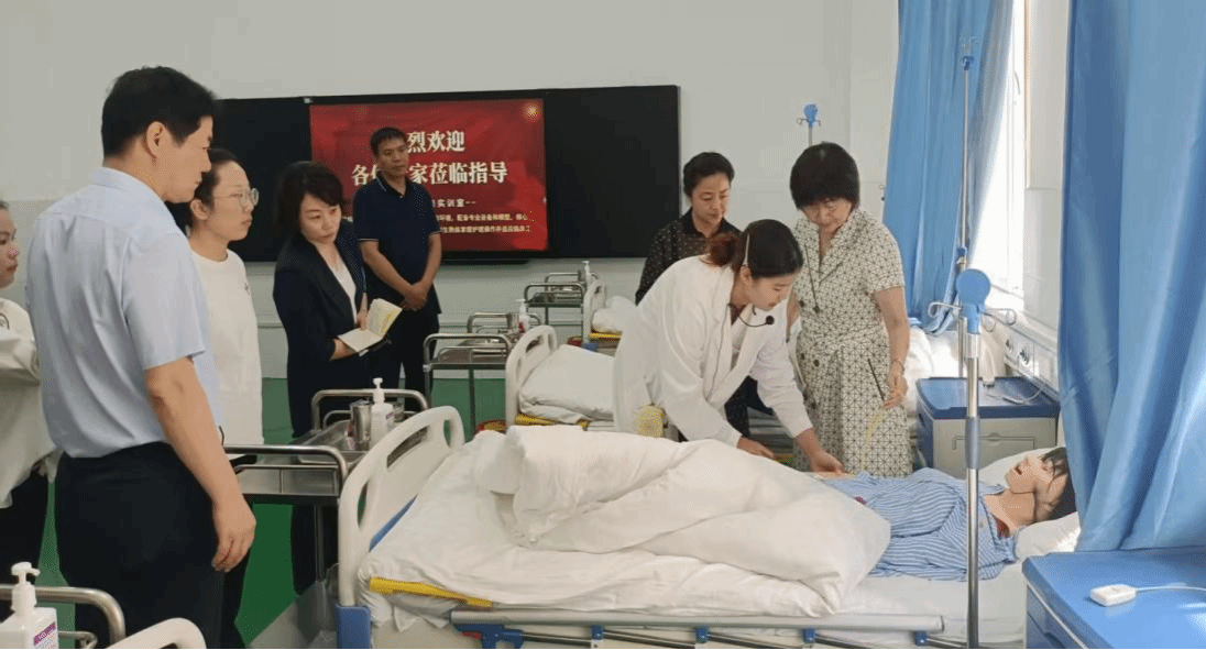 河南省衛生健康委員會專家組對駐馬店職業技術學院新增專業進行現場評審