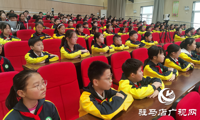 駐馬店市科協開展科普進校園活動