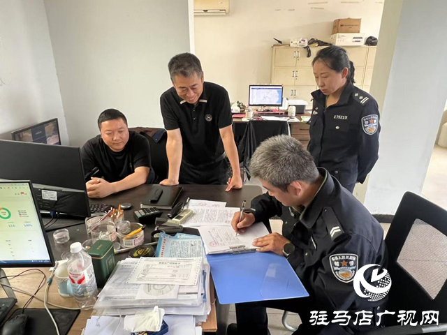 駐馬店市城鄉一體化示范區交警大隊開展節前安全隱患排查