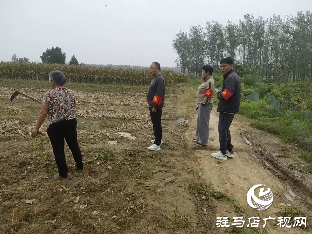 新蔡縣頓崗鄉發揮人大代表作用助力秸稈禁燒宣傳活動