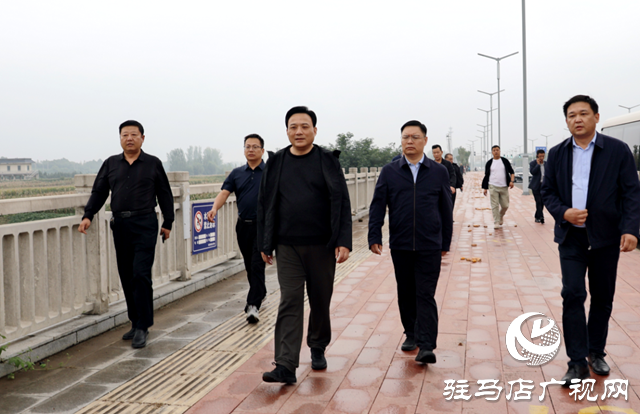  西平縣委書記侯公濤督導“三秋”農業生產和巡河檢查工作
