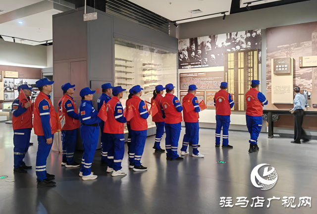 駐馬店蛟龍搜救隊赴楊靖宇紀念館開展緬懷革命先烈主題教育活動??
