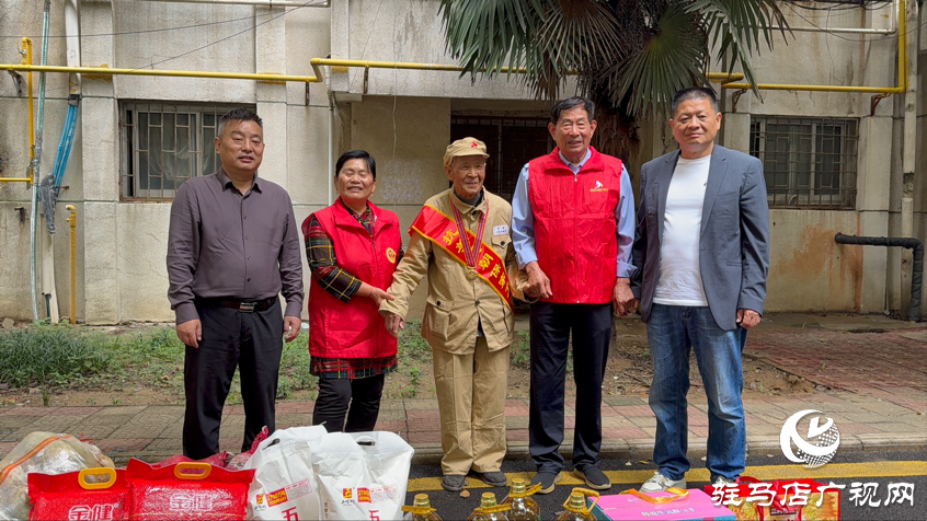 駐馬店愛心好人協會一行慰問抗美援朝老兵 共話崢嶸憶初心