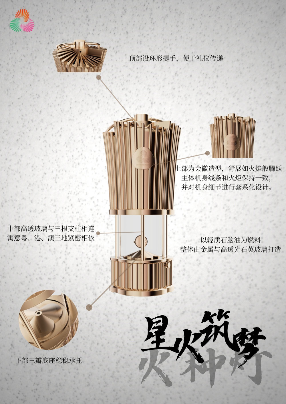 十五運會火種采集儀式在即,高清大圖看圣火裝備細節!