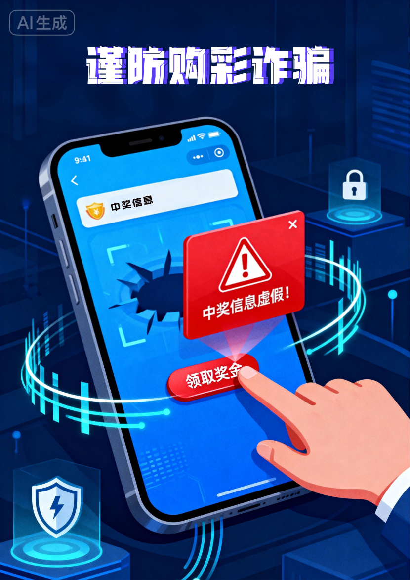 “穩(wěn)賺不賠”？其實是一個購彩詐騙陷阱