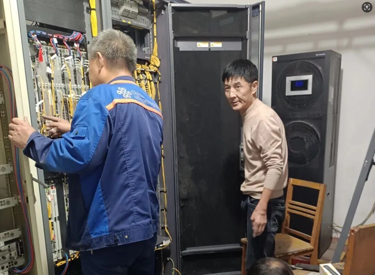 駐馬店聯通泌陽縣分公司創新開展設備豎裝改造(圖文)