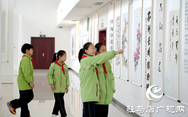 紀念駐馬店市關工委成立40周年書畫作品展開展