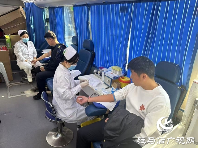 開發區城市管理事務中心開展無償獻血活動