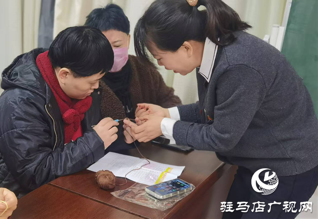驛城區：非遺鉤編點亮殘疾人心燈