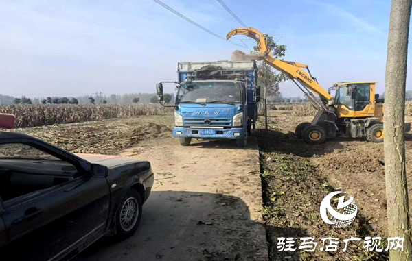 平輿縣射橋鎮:秸稈清運“加速度” 繪就鄉村潔凈新圖景