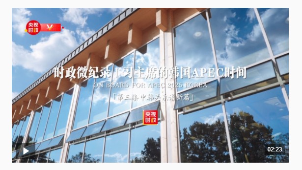 時政微紀錄丨習主席的韓國APEC時間：中韓關系譜新篇