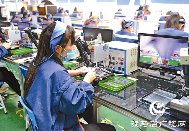 泌陽銘普電子:開足馬力趕訂單 決勝全年“收官戰”