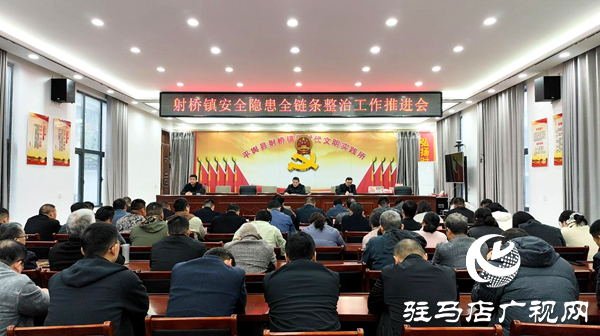 平輿縣射橋鎮：筑牢安全防線 護航和諧發展