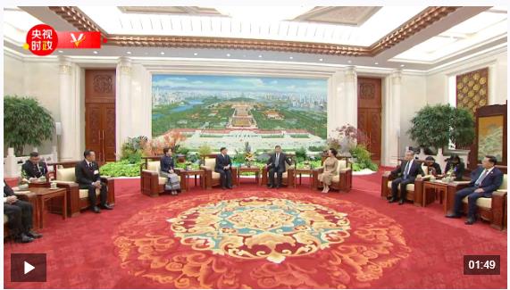 獨家視頻丨習近平：很高興同哇集拉隆功國王再次見面 歡迎你對中國進行國事訪問