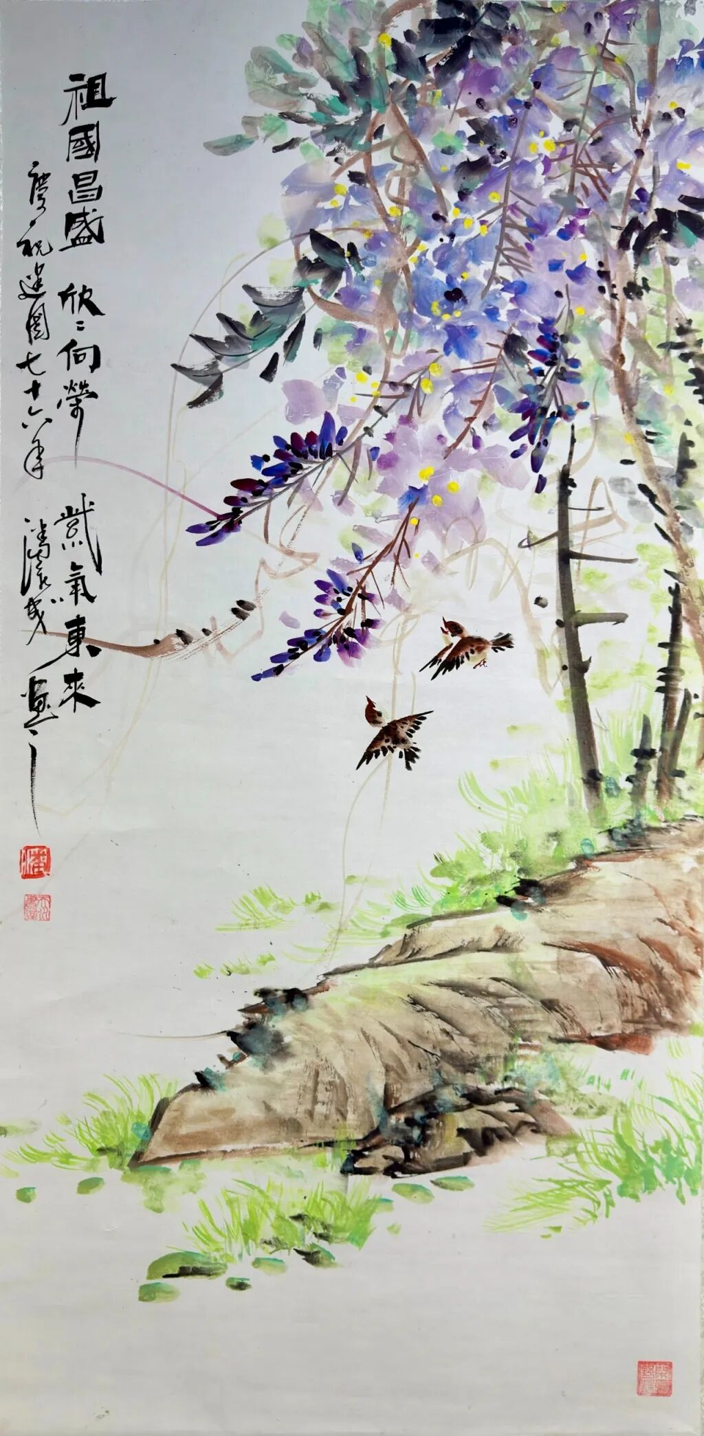 線上展 | 翰墨金秋·情暖重陽——2025年駐馬店市老年書畫作品展（三）