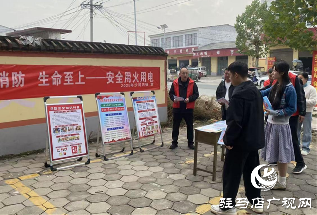 驛城區(qū)沙河店鎮(zhèn):消防宣傳進(jìn)萬(wàn)家 安全知識(shí)守護(hù)你我他