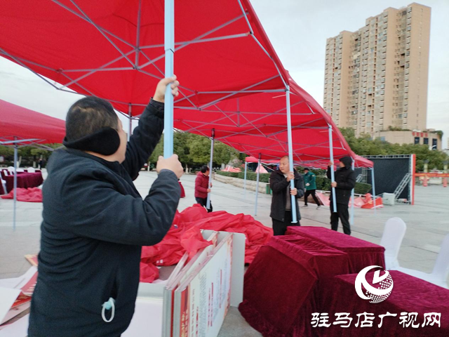 寒風中的“逆行”擔當!天中救援隊緊急馳援 護航退役軍人招聘會如期舉行