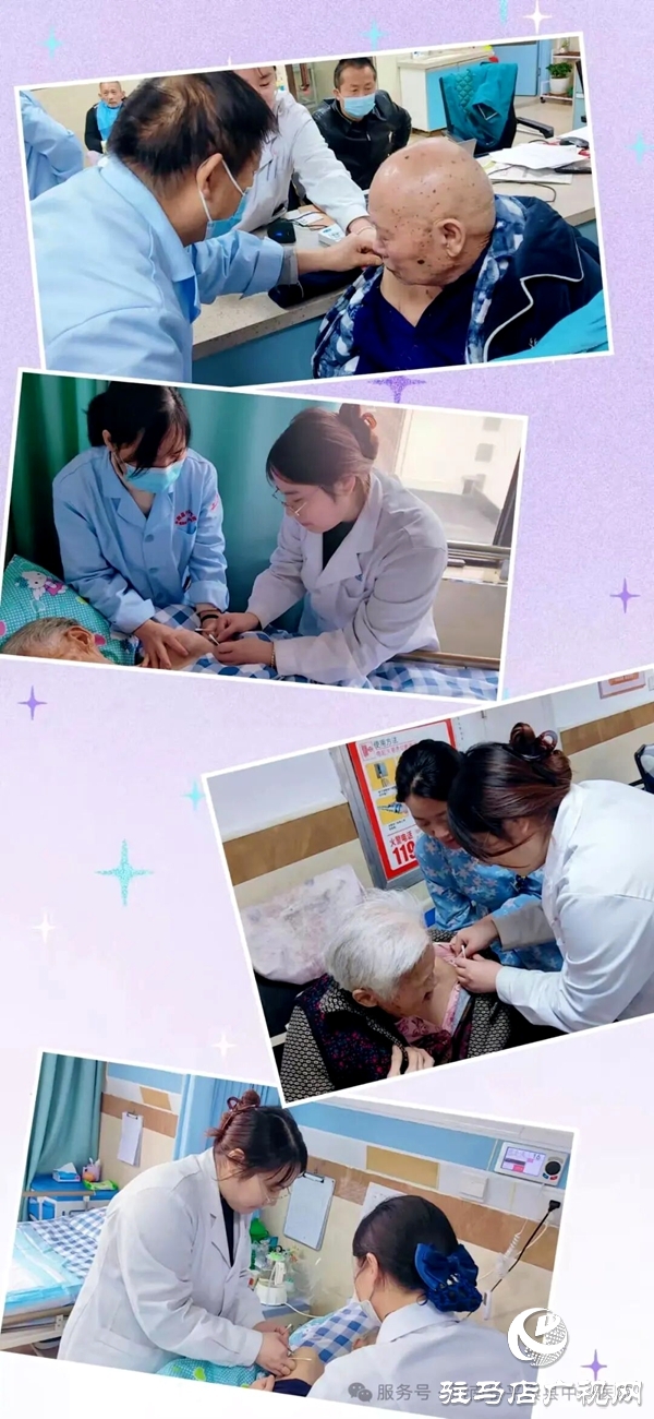 平輿縣疾控中心、縣中心醫院醫養中心:為入住老人免費接種流感疫苗