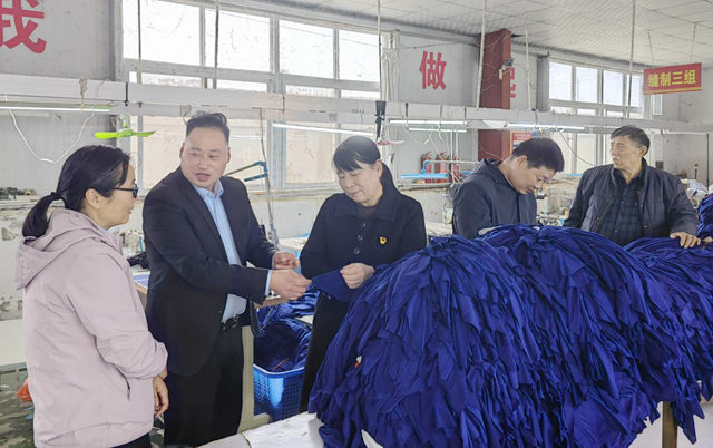 陶莊村“巧媳婦”工程織就幸福新生活