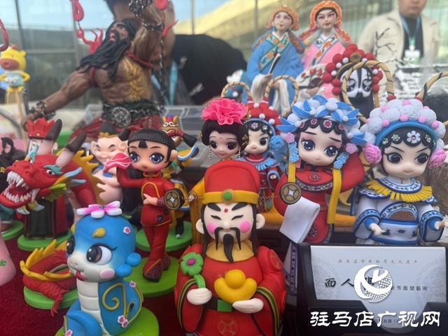 指尖非遺綻放農加會 駐馬店面塑傳承人張新芳作品引關注