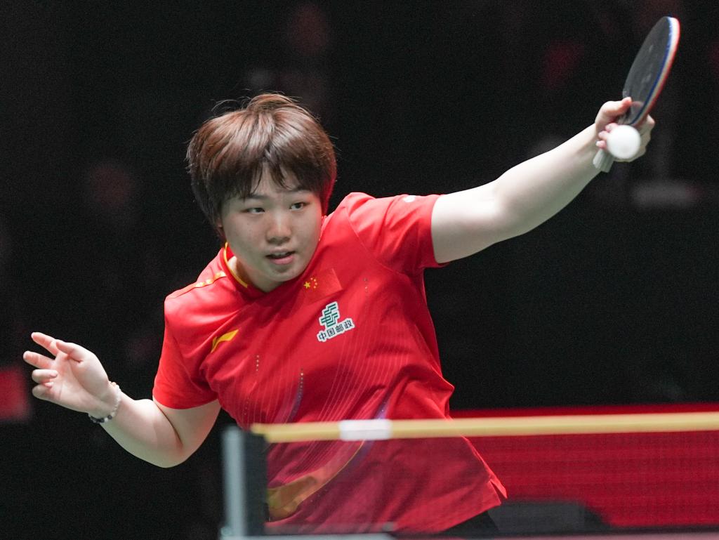 2025國際乒聯混合團體世界杯成都開幕 中國隊迎來“開門紅”