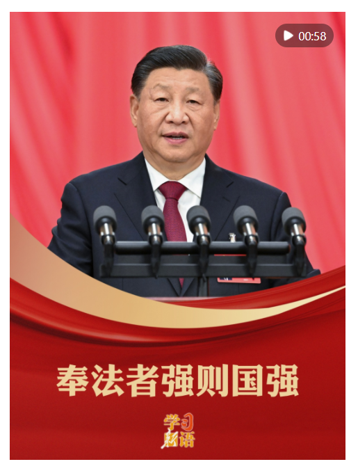 學習新語｜奉法者強則國強