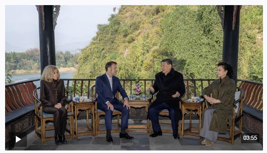 時政新聞眼丨從中法元首會晤的四個“特殊”，讀懂大國相處之道