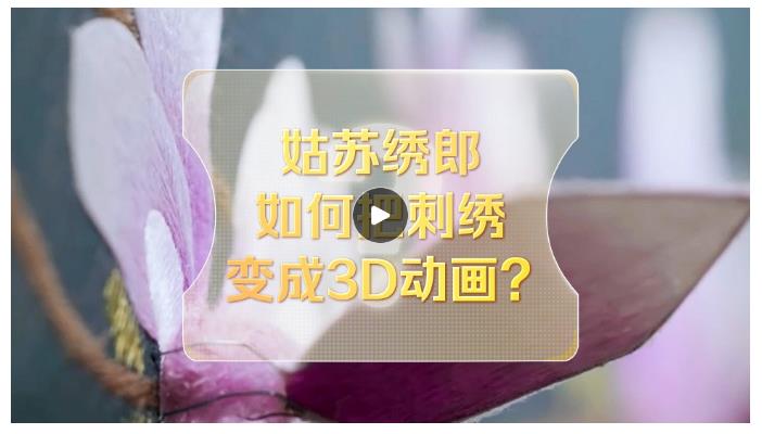 改革者 正青春｜姑蘇繡郎如何把刺繡變成3D動畫？