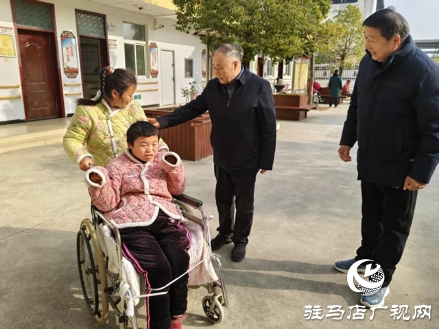 張銀良冬至走訪慰問重度殘疾人托養中心